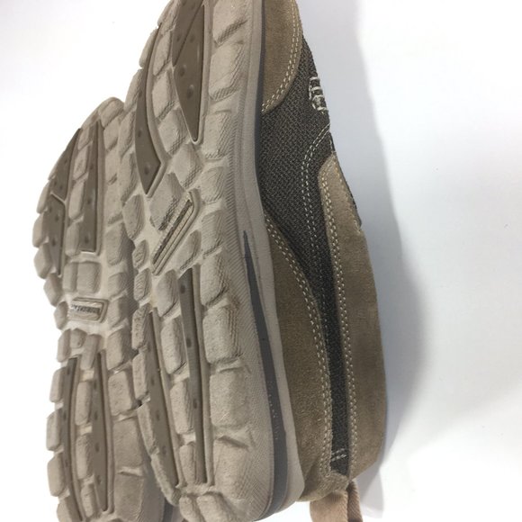 Skechers Relaxed Fit Superior Milford Slip On Shoes Mens Size 12 Tan Brown 64365 main image 8
